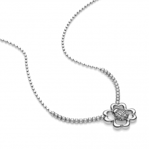 Collana in Argento con zirconi